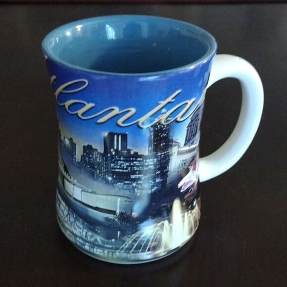 APS Set of 2 Atlanta and Georgia Collector Souvenir Ceramic Mugs - Picture 9 of 16